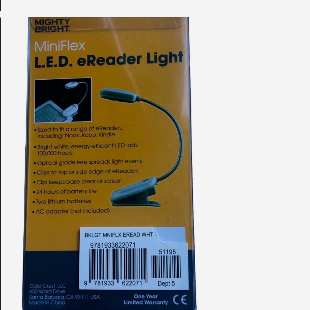 Mighty Bright MiniFlex LED eReader Light - Picture 8 of 8